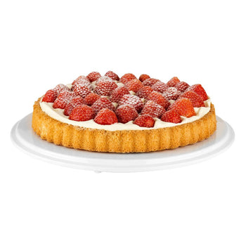 Talerz do serwowania i podawania ciast – melamina – średnica 310 mm – okrągły – wysokość: 35 mm - Prime Gastro