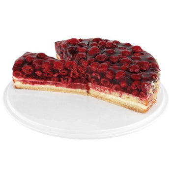 Talerz do serwowania i podawania ciast – melamina – średnica 310 mm – okrągły – wysokość: 35 mm - Prime Gastro