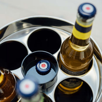 Chłodziarka do butelek - CONFERENCE - Ø 230 mm - na 6 butelek - Prime Gastro