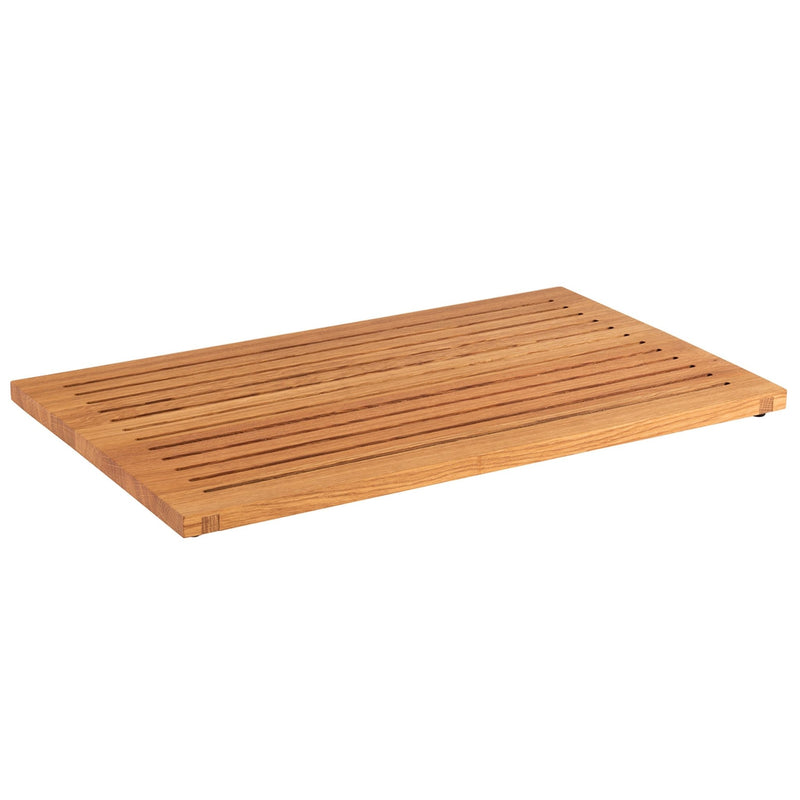 Deska do krojenia - drewno - 585 x 350 mm - odpowiednia do tacy 85225 - dąb