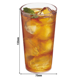 (72 pieces) CAMBRO | Plastic Tumbler Colorware – 373 ml – Clear – Stackable – SAN Plastic