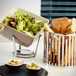 Stojak bufetowy - KING - metalowa konstrukcja - wysokość: 140 mm