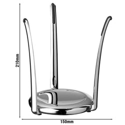 Stojak bufetowy - KING - metalowa konstrukcja - wysokość: 210 mm
