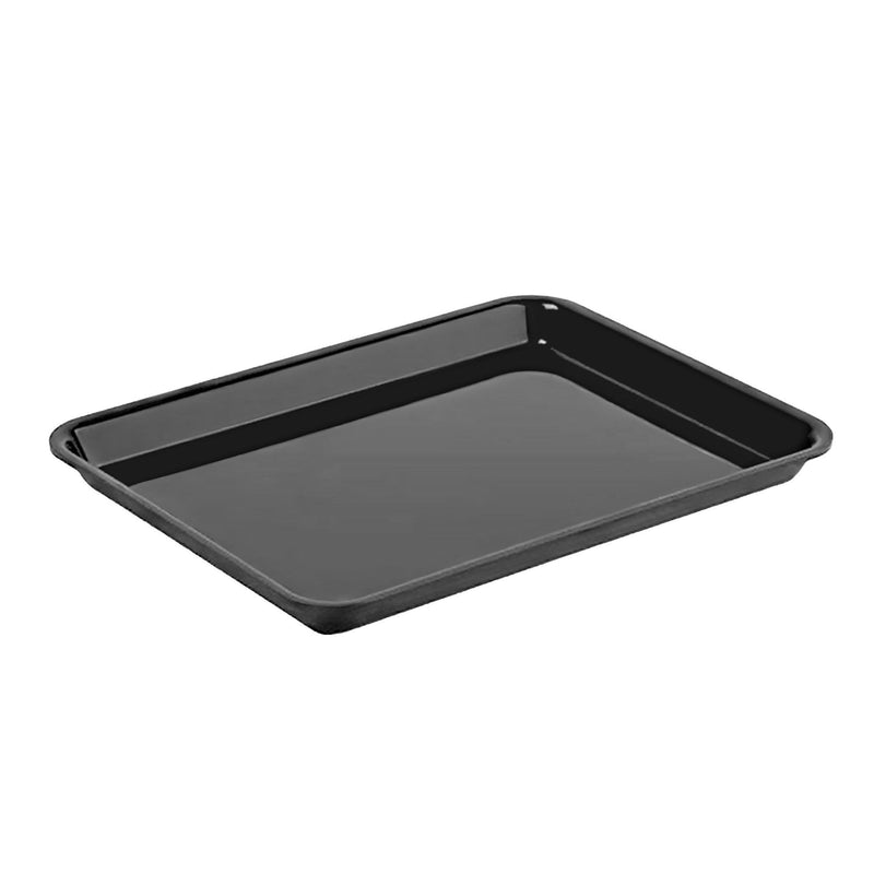 Prostokątna taca prezentacyjna - GN 1/2 - 265x325x17mm - Czarna