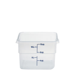 (6 sztuk) CAMBRO | CAMSQUARES® – pojemniki – 11,4 litra – przezroczyste