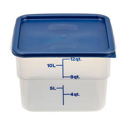 (6 sztuk) CAMBRO | CAMSQUARES® – pojemniki – 11,4 litra – przezroczyste