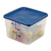 (6 sztuk) CAMBRO | CAMSQUARES® – pojemniki – 11,4 litra – przezroczyste