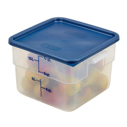 (6 sztuk) CAMBRO | CAMSQUARES® – pojemniki – 11,4 litra – przezroczyste