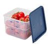(6 sztuk) CAMBRO | CAMSQUARES® – pojemniki – 11,4 litra – przezroczyste