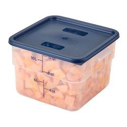 (6 sztuk) CAMBRO | CAMSQUARES® – pojemniki – 11,4 litra – przezroczyste