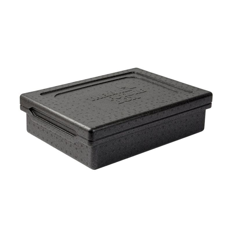 (8 sztuk) THERMO FUTURE BOX | Pojemnik termiczny TAKE AWAY – 10 litrów – czarny