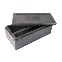 (3 sztuki) THERMO FUTURE BOX | pojemnik termiczny MENU 3 PLUS – 23 litry – czarny