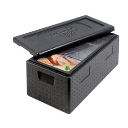 (3 sztuki) THERMO FUTURE BOX | Pojemnik termiczny MENU 3–20 litrów – czarny