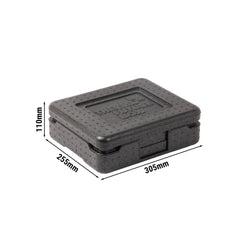 (26 sztuk) THERMO FUTURE BOX | Pojemnik termiczny MINI – 3 litry – czarny