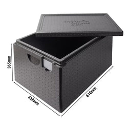 THERMO FUTURE BOX | pojemnik termiczny MENU 6–59 litrów – czarny