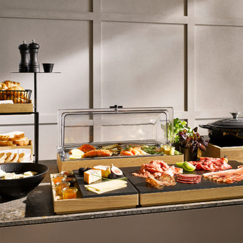 Łącznik narożny - VALO - 390 x 390 mm - pasuje do 14030 - Prime Gastro