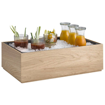 Pudełko drewniane - VALO - GN 1/1 - wysokość: 165 mm - Prime Gastro