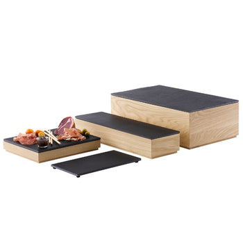 Pudełko drewniane - VALO - GN 1/1 - wysokość: 85 mm - Prime Gastro