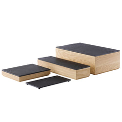 Pudełko drewniane - VALO - GN 1/1 - wysokość: 85 mm