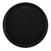 (12 pieces) CAMBRO | Camtread® Fibreglass Round Serving Tray – Non-Slip – Ø 355 mm – Black