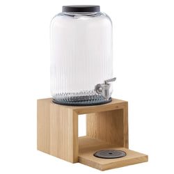 Dozownik napojów - VALO - zestaw 2 - częściowy - szklany pojemnik z kranikiem - 7 litrów - wraz z podstawą