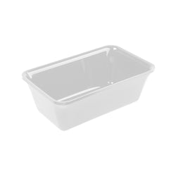 Prostokątna taca prezentacyjna - GN 1/4 - 265x162x50mm - Czarny