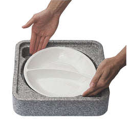 (20 sztuk) THERMO FUTURE BOX | pojemnik termiczny PLATTER – szary