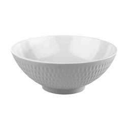 (6 sztuk) Miska - ASIA PLUS - Melamina - 1,1 litra - Ø 200 mm - Biały
