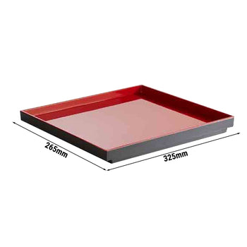 (6 sztuk) Taca GN 1/2 - ASIA PLUS - melamina - wysokość: 30 mm - Prime Gastro