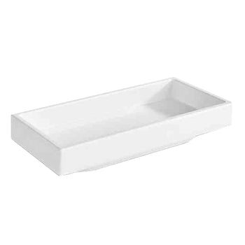 (6 sztuk) Miska - ASIA PLUS - melamina - kwadratowa - biała - Prime Gastro