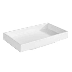 (6 sztuk) Miska - ASIA PLUS - melamina - kwadratowa - biała