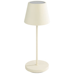 Tischleuchte - MERLE - dimmbar in 3 Stufen - Ø 110mm - Whisper White