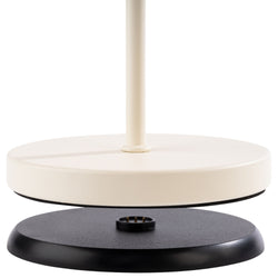 Tischleuchte - MERLE - dimmbar in 3 Stufen - Ø 110mm - Whisper White