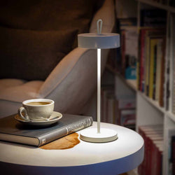 (4 sztuki) Lampa stołowa – CLEO – z 3 - stopniową regulacją jasności – Ø 120 mm – Whisper White