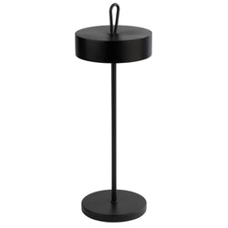 (4 sztuki) Lampa stołowa – CLEO – z 3 - stopniową regulacją jasności – Ø 120 mm – czarna