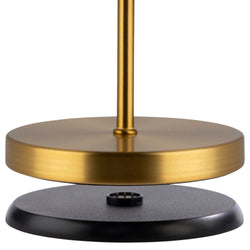 Tischleuchte - MERLE - dimmbar in 3 Stufen - Ø 110mm - Gold