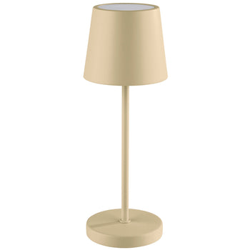 Tischleuchte - MERLE MINI - dimmbar in 3 Stufen - Ø 90mm - Sand