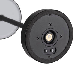 (4 sztuki) Lampa stołowa – ALVA – z 3 - stopniową regulacją jasności – Ø 80 mm – czarna
