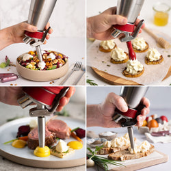 ISI | Gourmet Whip - Sahnespender - 0,5 Liter - Edelstahl