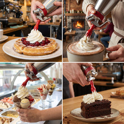 ISI | Gourmet Whip – dozownik śmietanki – 0,5 litra – stal nierdzewna