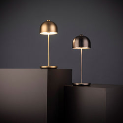 (4 sztuki) Lampa stołowa – JOSEF – z 3 - stopniową regulacją jasności – Ø 110 mm – czarna