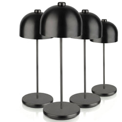 (4 sztuki) Lampa stołowa – JOSEF – z 3 - stopniową regulacją jasności – Ø 110 mm – czarna