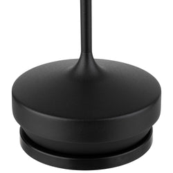 Tischleuchte - NISSRIN - dimmbar in 3 Stufen - Ø 80mm - Schwarz