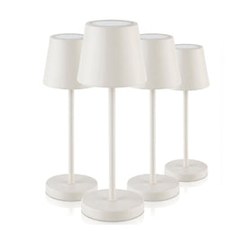 (4 sztuki) Lampa stołowa – MERLE MICRO – z 3 - stopniową regulacją jasności – Ø 80 mm – Whisper White