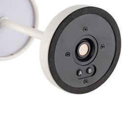 Tischleuchte - MERLE MICRO - dimmbar in 3 Stufen - Ø 80mm - Whisper White