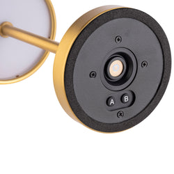 Tischleuchte - MERLE MICRO - dimmbar in 3 Stufen - Ø 80mm - Gold