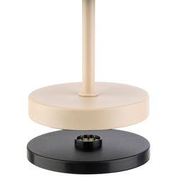 Tischleuchte - MERLE MICRO - dimmbar in 3 Stufen - Ø 80mm - Sand