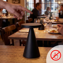 Tischleuchte - CONE MINI - Ø 130mm - Schwarz