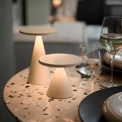 (4 sztuki) Lampa stołowa – CONE MINI – Ø 130 mm – Whisper White