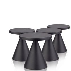 (4 sztuki) Lampa stołowa – CONE MINI – Ø 130 mm – czarna